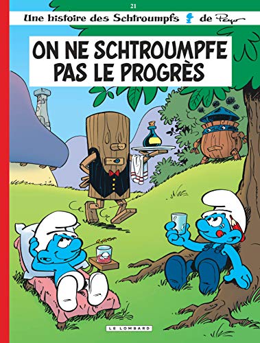 Les Schtroumpfs Lombard - Tome 21 - On ne schtroumpfe pas le progrès