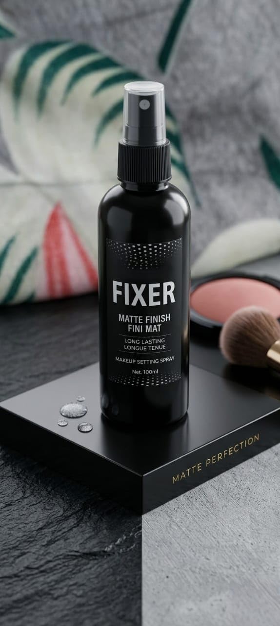 Fixer long lasting makeup Setting Spray, Matte Finish Makeup Setting Spray, 100ml-image-26