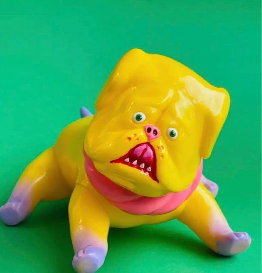 【美品】デハラユキノリ とさ犬太　ソフビ Amazon.co.jp: デハラユキノリ とさ犬太 イエロー ソフビ : おもちゃ