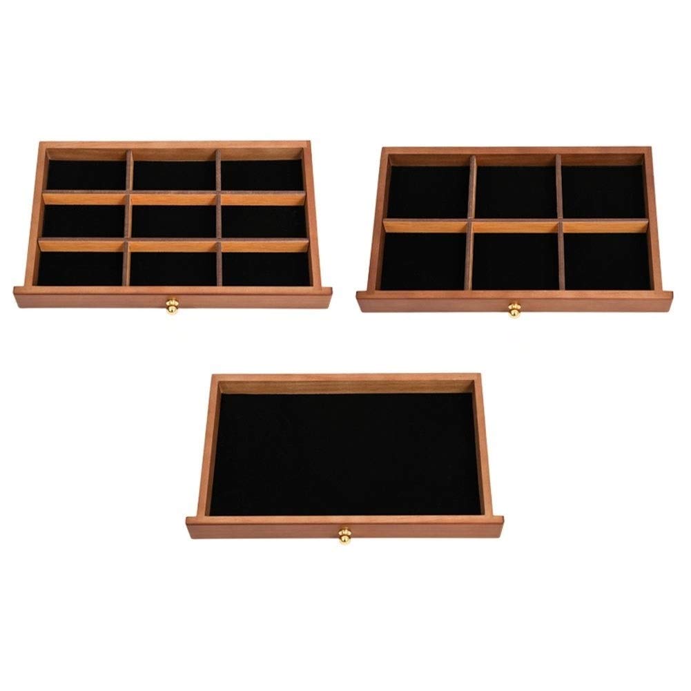 Amazon｜DSXLY 木製ジュエリーボックス 7層 大容量 ネックレス リング