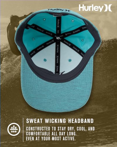 Image of Hurley Men's Caps - One & Only Flexfit Baseball Cap - Fitted Hats for Men (S-XL)