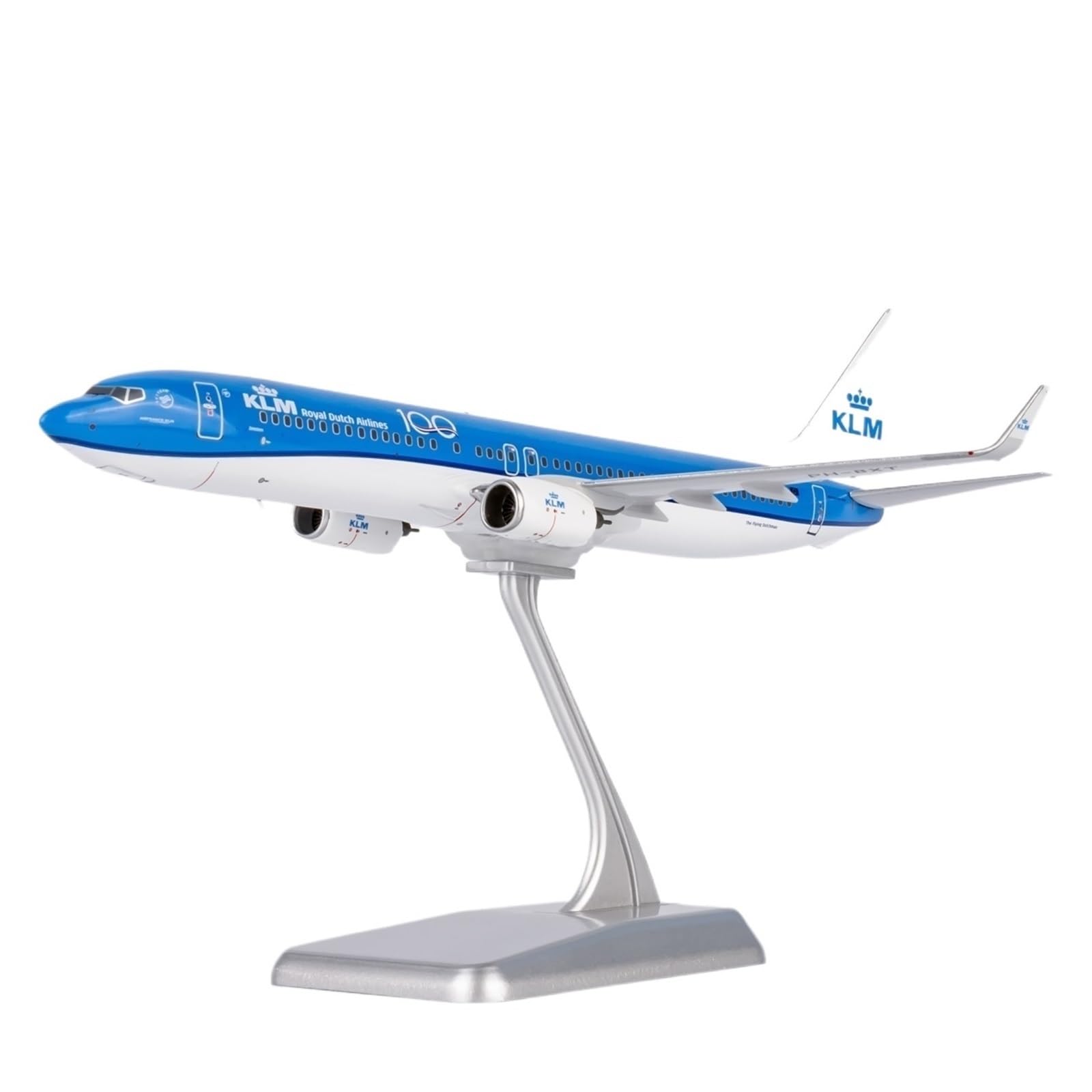 Repliki modeli samolotów 21CM 1/200 dla KLM B737-900/w PH-BXT/PH-BXS Realistyczna replika samolotu w skali Diecast Model samolotu Zestaw miniaturowy model samolotu (PH-BXS)