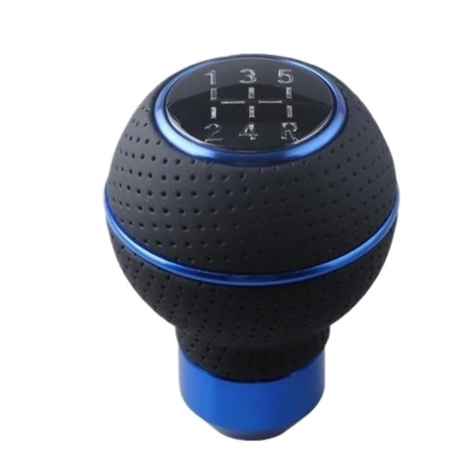 Uieowhn Blue 5 Speed Shift Knob Gear Stick Shifter Lever Shifting Transmission Fit Most Manual Cars Trucks Suv Vehicle Car Gear Shift Stick Knob(Blue)