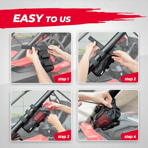 Image of KEMIMOTO UTV Speaker Holder for UTV, ATV, Bike, Golf Cart