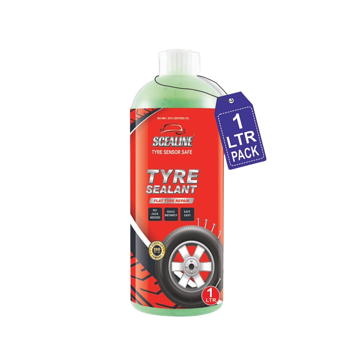 Tubeless Tyre Sealant 500ml | Anti Punture Liquid Solution for Bike, Car, Scooty, Truck | Oil Based Auto Puncture Repair Liquid Tire Sealant - (500ml)-picture-12