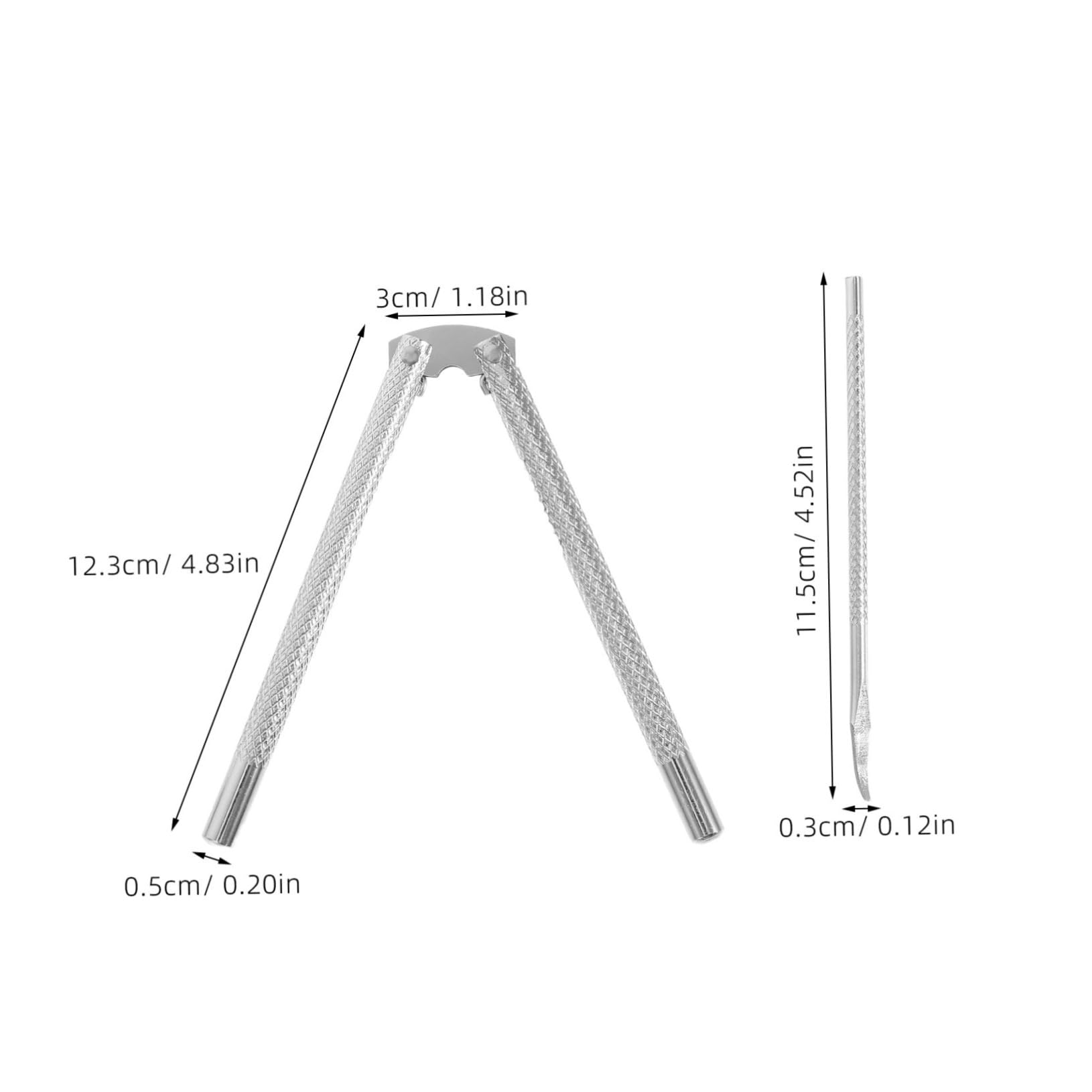 Unomor Nutcracker Set Seafood Tools Stainless Steel Crack Walnuts Crabs Oysters Easy Shucking for Home Commercial Use