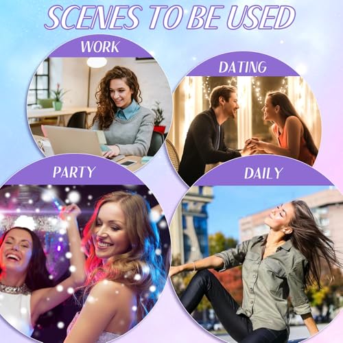 Pack of 2 Women's Perfume Body Spray, 48 ml with Hooks, Women's Fragrances, Long-Lasting Body and Hair, Fruity Fragrances, Women's Perfume Body Spray, Mini Perfume Spray for Travel, Holiday, Gift for