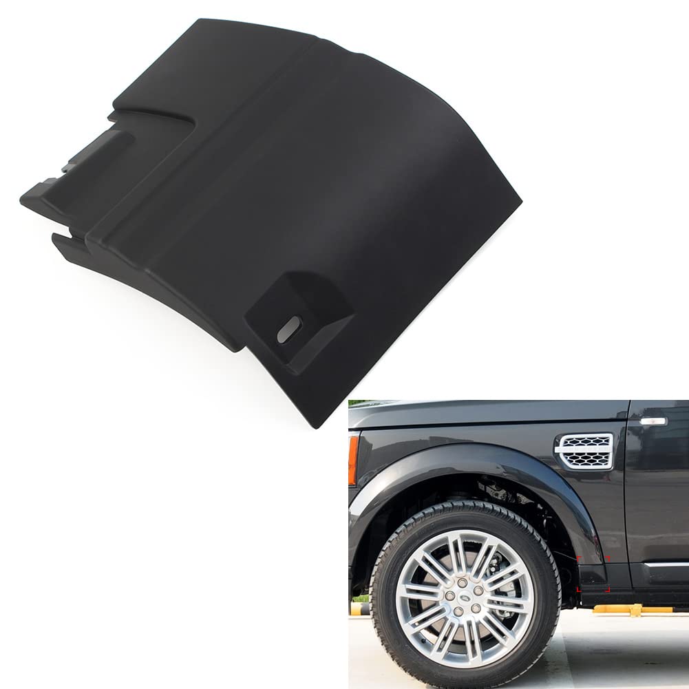 Zhisheng Front Wheel Lower Mudguard molding Trim Cover Left Side Matte Black for Land Rover LR3 2005-2009, LR4 2010-2016 DGP000172PCL