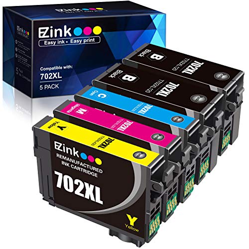 E-Z Ink (TM) Remanufactured Ink Cartridge Replacement for Epson 702XL 702 T702XL T702