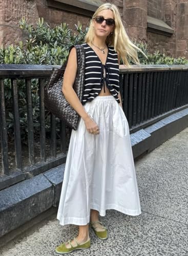 Vest Tops for Women Sleeveless Crochet Sweater Vest Knit Top Open Front Tie V-Neck Cardigan Work Tank Top Y2K Clothes4