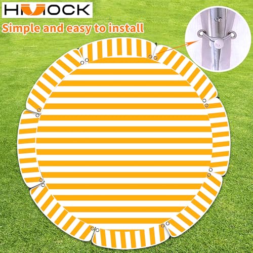 HMOCK Trampoline Tent - 14ft Round Trampoline Cover - Suitable for Jumpzylla & Other Brands - Anti-UV Shade