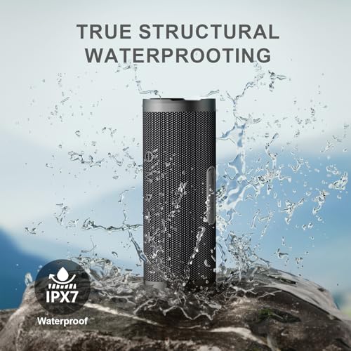 Bluetooth Speakers, Vanzon V40 Portable Wireless Speaker V5.0 with 24W Loud Stereo Sound, 24H Playtime, TWS & IPX7 Waterproof, Suitable for Travel,Home and Outdoors, Great Gift - Image 3