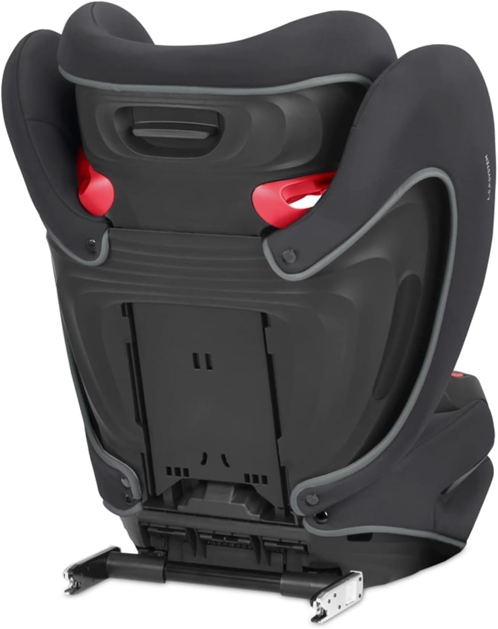 CYBEX Silver Pallas B2-Fix Car Seat, Suitable for Cars With or Without ISOFIX, Groups 1/2/3 (9-36 kg), From 9 Months to 12 Years Approx. Volcano Black Baby Products