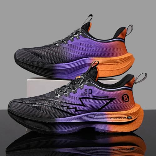 Men's Multi-Sport Outdoor Breathable Shoes Carbon Plated Board- Trail Running, Hiking, Tennis & Cross-Training Sneakers for Workouts & Casual Wear4