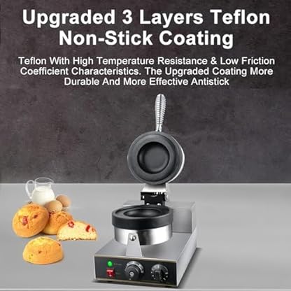 Elektrische Burger-Presse Elektrische Burger-Maschine, kommerzieller Burger-Maker, 1300-W-Elektropressen, Antihaftbeschichtung, 50–300 °C Temperaturregelung, konstante Temperaturregelung, sc – Bild 6