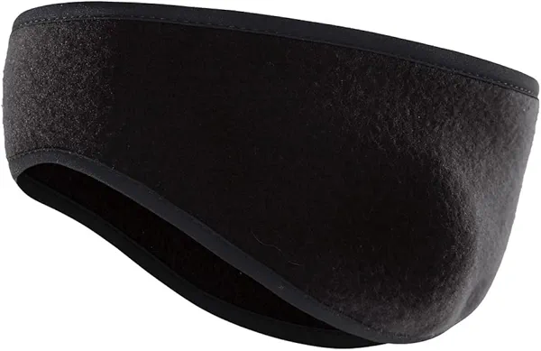 Ear Warmers for Men and Women & Ear Warmers for Cold Weather Headband (Black, One Size)