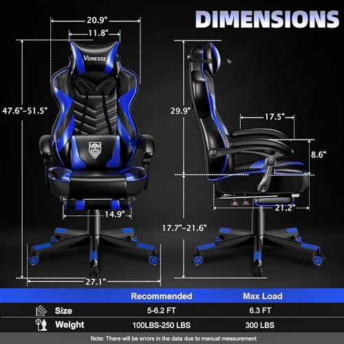 vonesse gaming chair review
