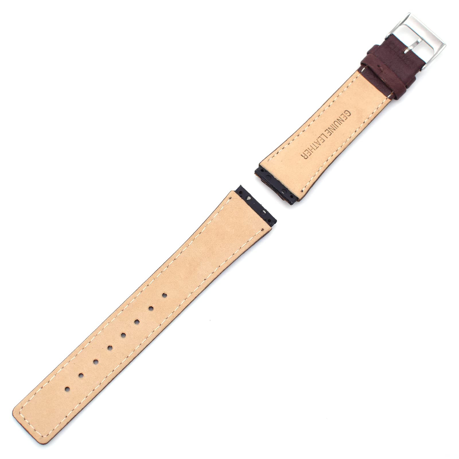 Genuine Leather Watch Strap Replacement for Skagen - 331XLSLB 331XLSLC4 331XLSL1 331XLRLD 331XLRLBO 331XLRLB (Brown-2)