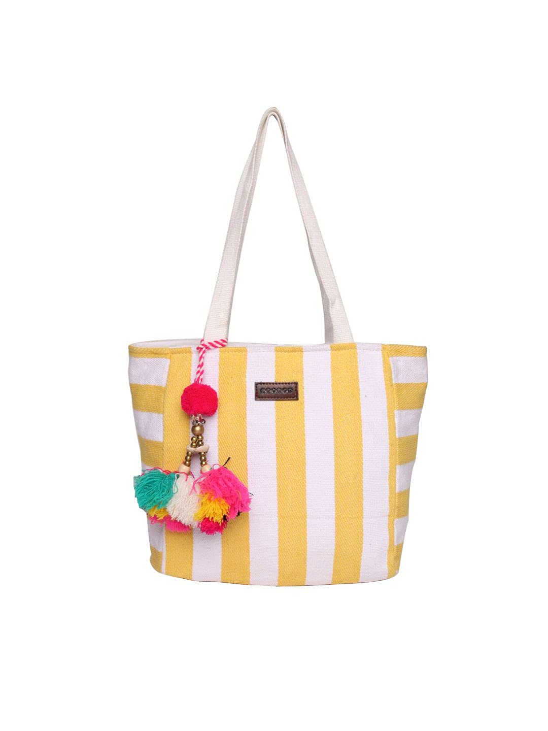 See full amazon price history chart for ASTRID Striped Shopper Bag With Tassels For Women (yellow) ASTRID Striped Shopper Bag With Tassels For Women (yellow) (B09HHNF3ZG) Amazon Price History, Amazon Price Tracker