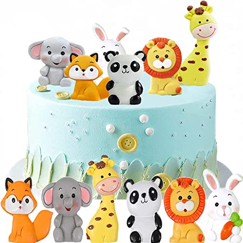 25-teiliges Tortendeko-Set Für Kindergeburtstag – Inkl. Torten-Topper & Cupcake-Deko, 3D-Design, Lebensmittelecht