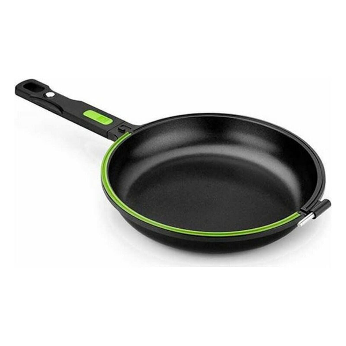 BRA Prior | Padella doppia 20 cm, per omelette, in alluminio fuso con antiaderente, priva di PFOA, adatta a tutti i tipi di piano cottura, inclusa induzione
