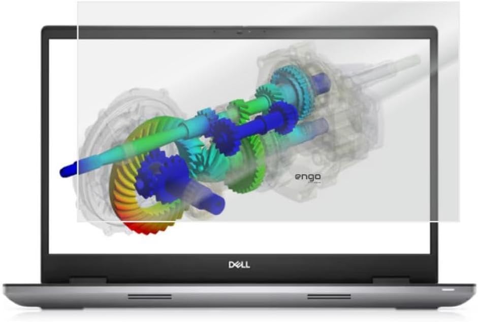 Engo Dell Precision 7770 17.3 inç ile Uyumlu Mat Ekran Koruyucu Şeffaf