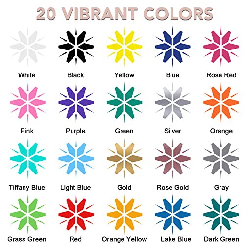 Caregy Heat Transfer Vinyl Htv For Diy T-Shirts 12 Inches By 3 Feet Rolls (20 Pack) #TOP3