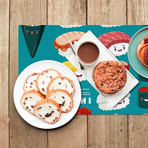 Sets de table antidérapants pour protéger la table des plats chauds
