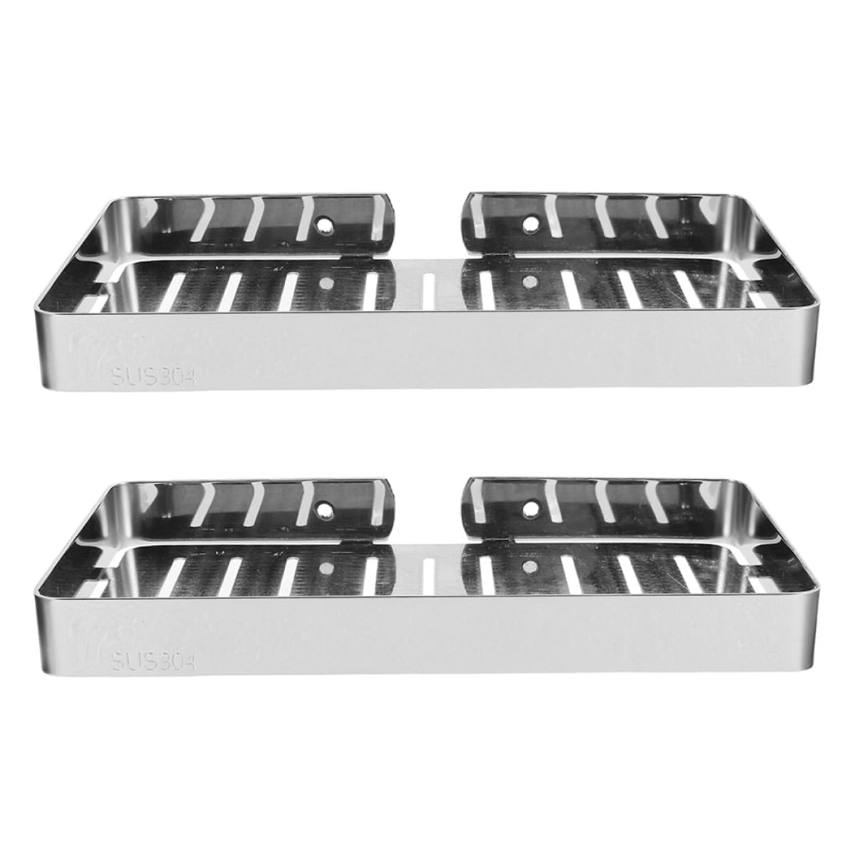 Porte-savon drainage automatique en acier inox anti-dérapant