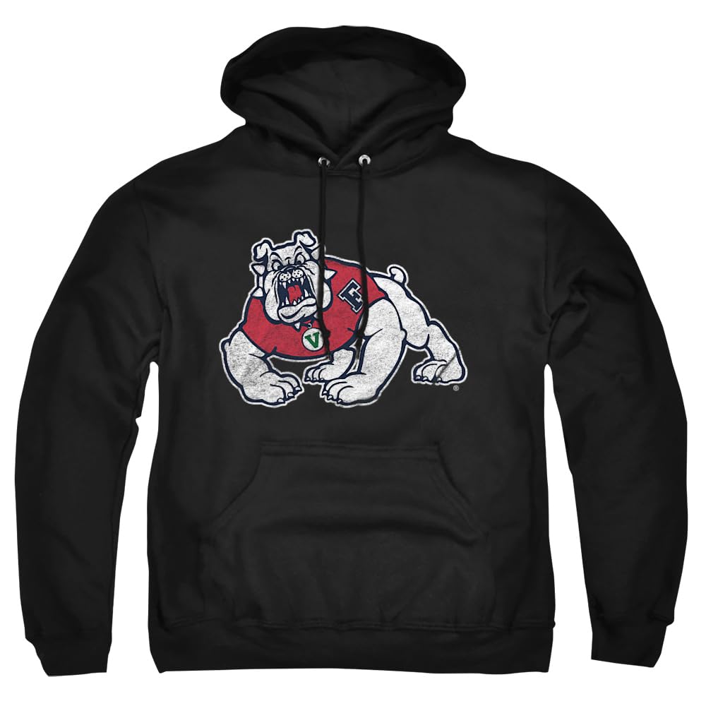 LOGOVISION Official Collegiate Distressed Primary Logo Adult Pullover Hoodie Collection — view 225
