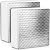 SIKADEER RV Vent Insulator 14?x14?x3?, 2 Piece Universal RV Skylight Cover with Reflective Surface, Skylight Shade Energy Savings Sunroof Fits for 14 Inch X 14 Inch RV/Camper Vents