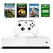 Xbox One S 1TB All-Digital Edition Bundle, Xbox One S 1TB Disc-free Console, Wireless Controller, Download Codes for Minecraft, Sea of Thieves and Fortnite Battle Royale, 3-month Xbox Live Gold Card