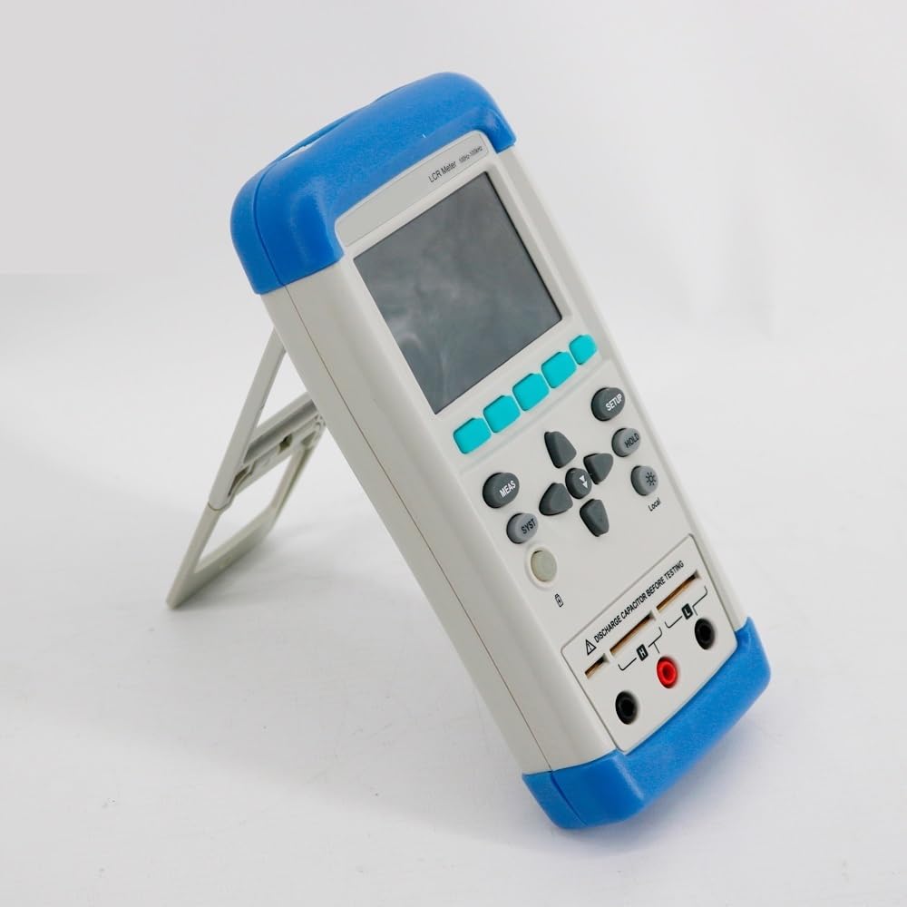 Medidor LCR digital portátil, precisión del 0,2%, frecuencia de 100 kHz for pruebas de componentes electrónicos