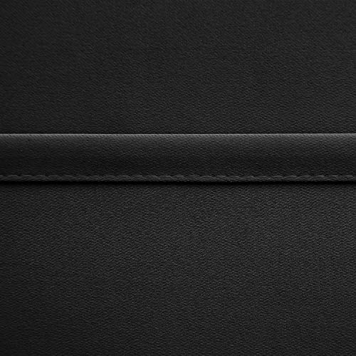 Image of DWCN Blackout Curtains for Bedroom Living Room 42 x 72 Inch 2 Panels Black