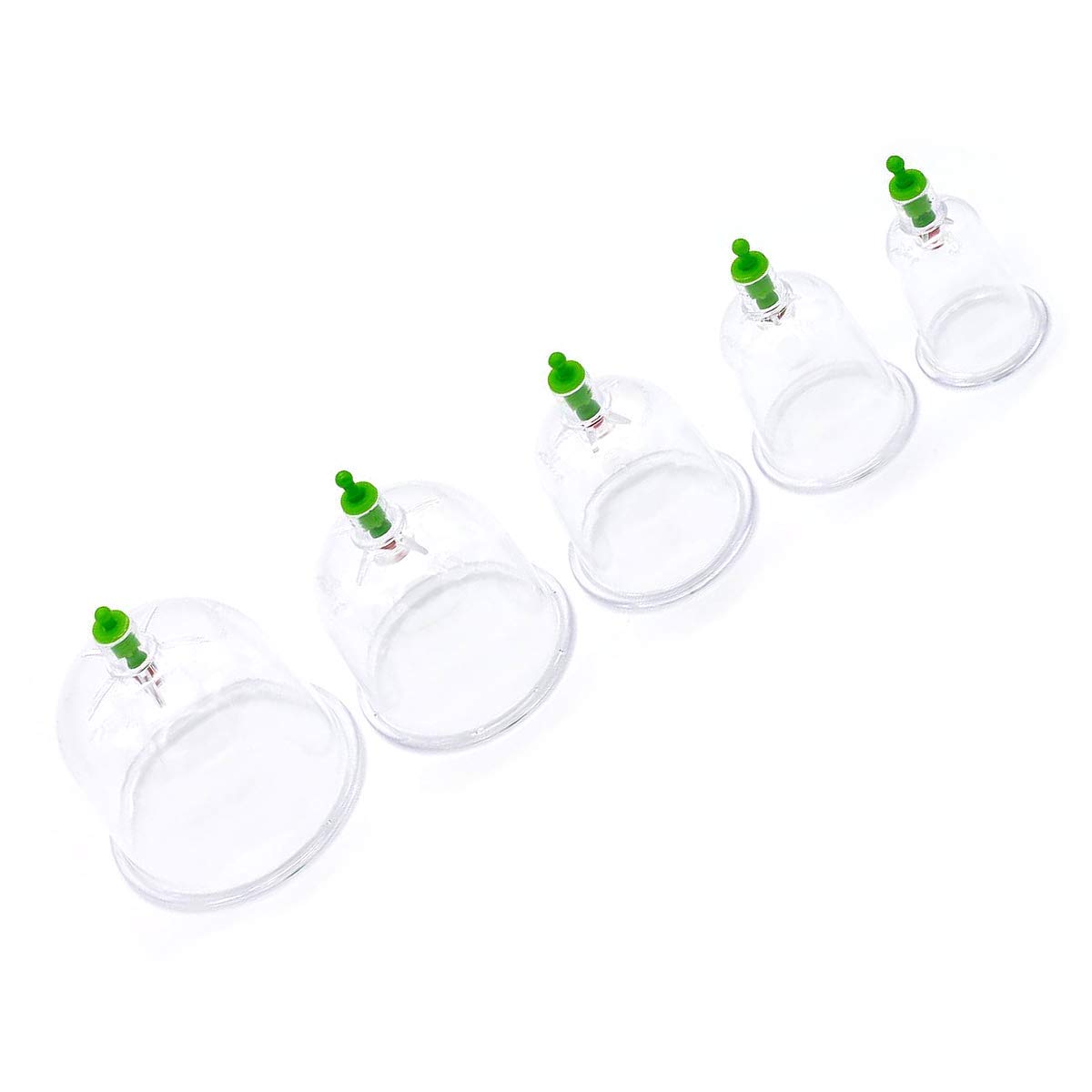 50x Schröpfgläser aus Kunststoff, Hijama Massage, Vakuummassage Schröpfen Vakuum Vakuumglöckchen, Schröpfset, HACAMAT KUPASI (6 cm)
