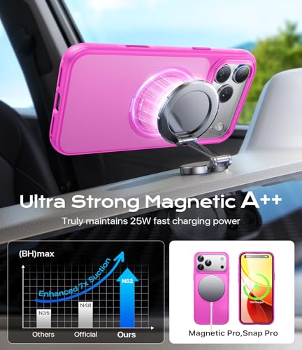 Image of Magnetic iPhone 17 Pro Max Case, iPhone 17 Pro Max Case with Stand
