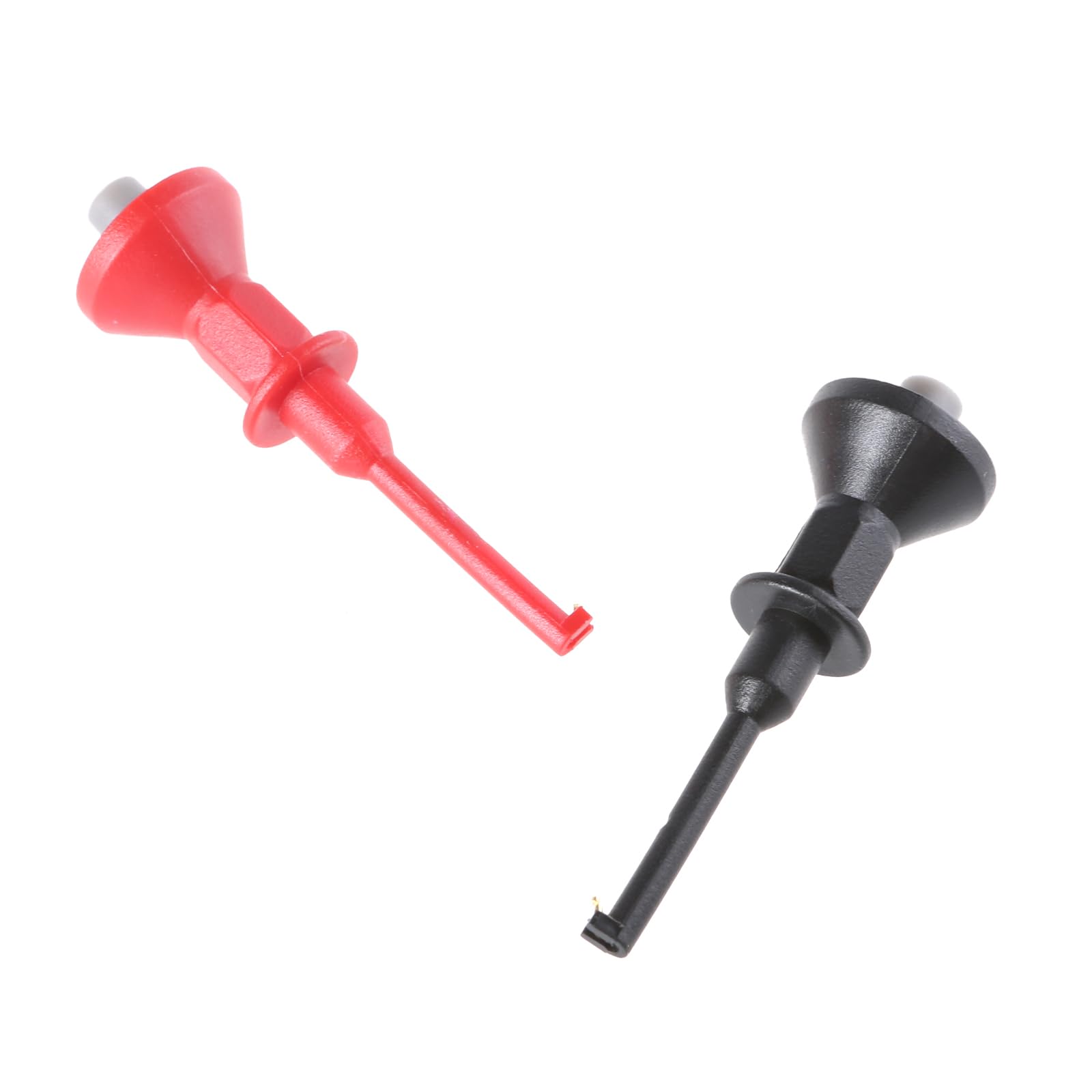 Professional Miniature Multimeter Leads Extension Hook Clip Test Probes For Circuit Testing Electronic Diagnosis 1 Pair