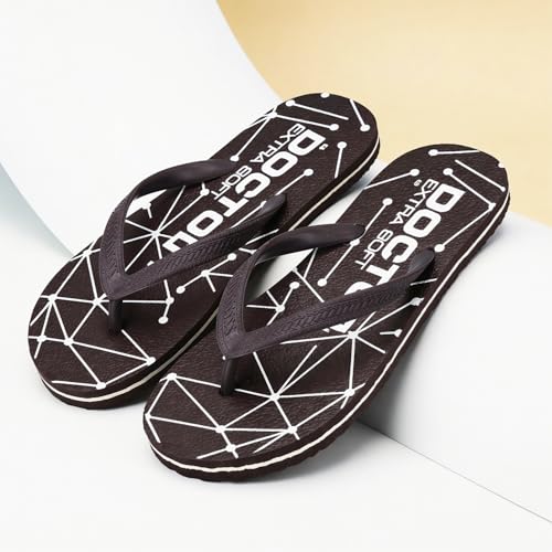Image of DOCTOR EXTRA SOFT Women's Orthopedic and Diabetic Comfort Ortho Care, Bathroom Rubber Flip-Flops and House Slipper [OR-D-02]