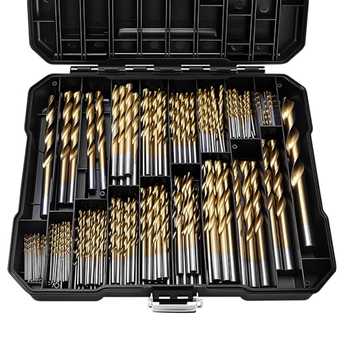 GDLIN Titanium HSS Drill Bit Set