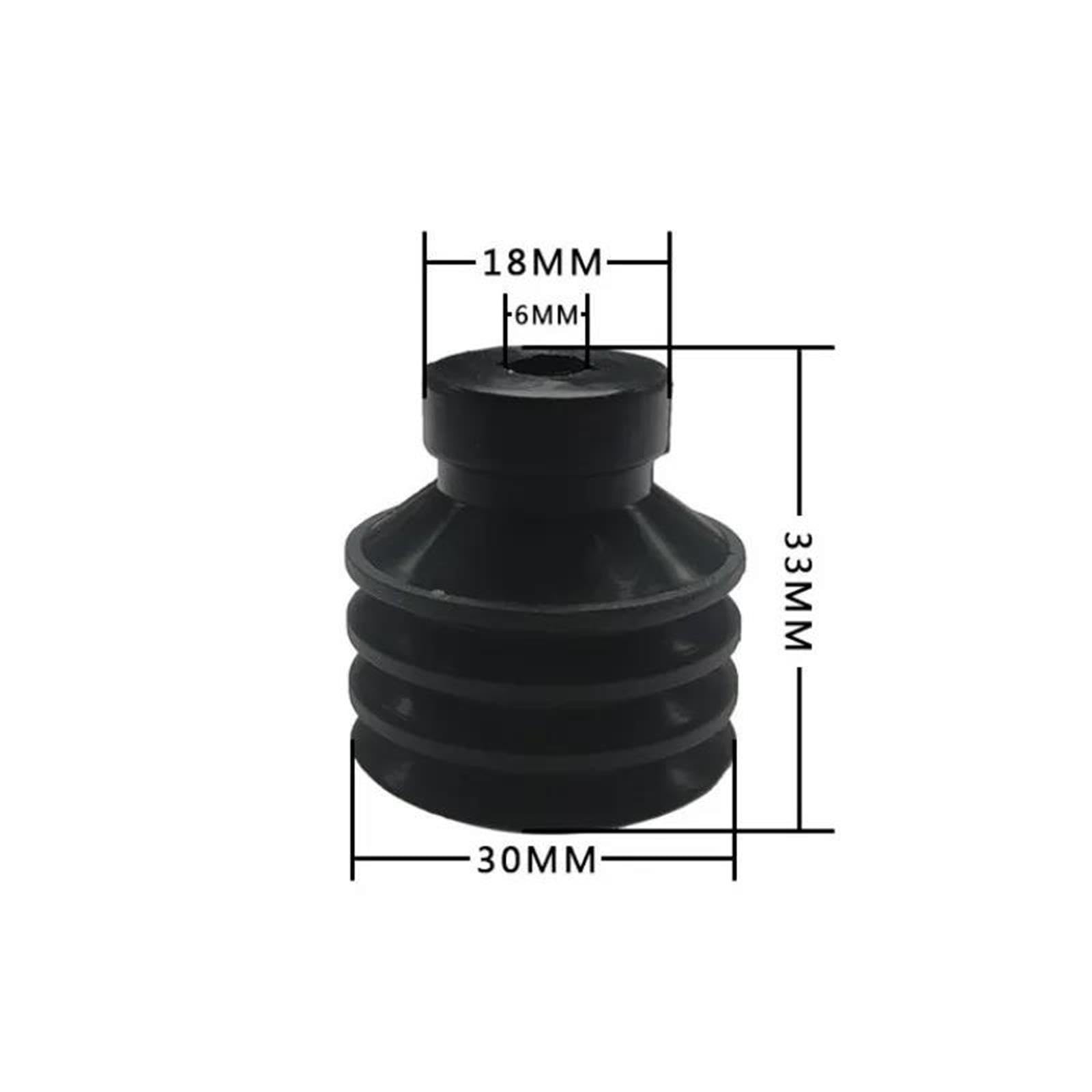 Ventosa de vacío, ventosa antiestática de goma neumática Industrial 4-30(FESTO4-30 x1pcs)