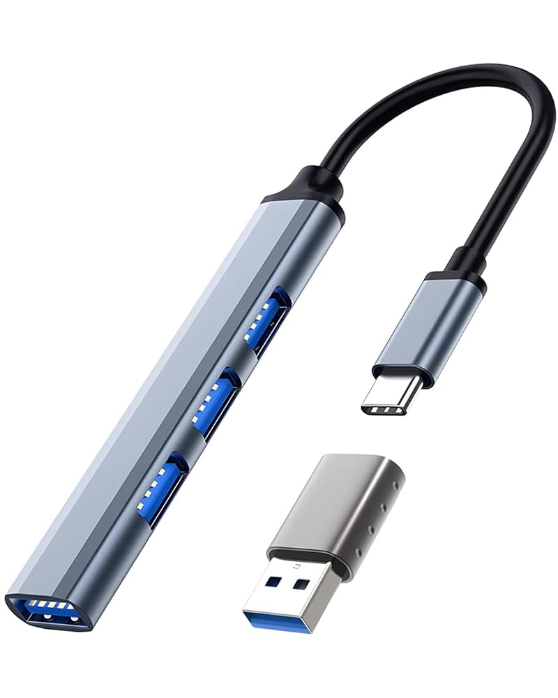 Amazon | USB C ハブ 4ポート Type C USB3.1 USB C-A変換