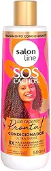 Salon Line, Condicionador, SOS Cachos, De Repente Pronta, Vegano - Para Cabelos Cacheados e Crespos, 500ml