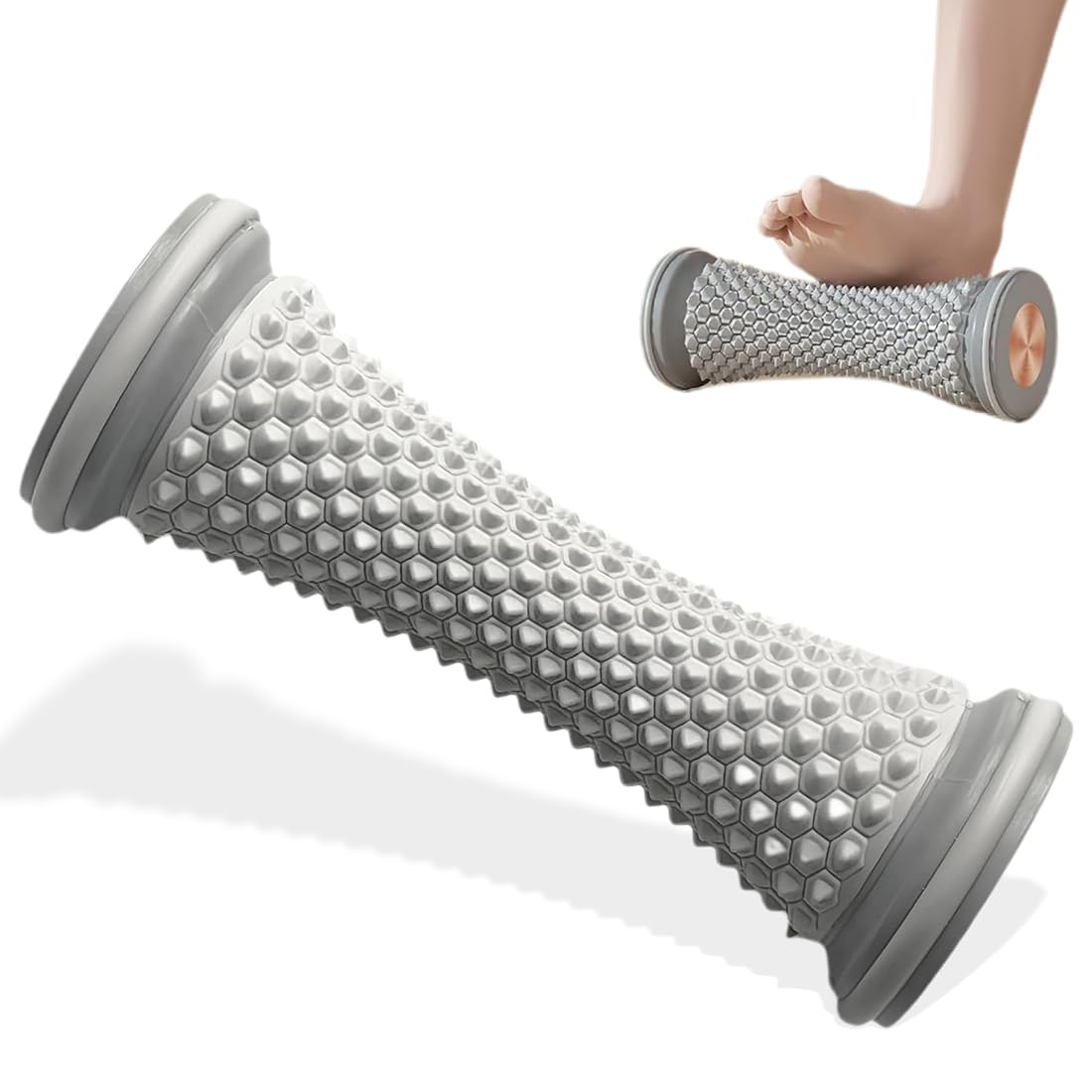Rodillo para Masaje de Pies, Masajeador fascitis plantar y el Dolor Arco, Alivia el Estrés, para Recuperación y Relajación de Músculos Tensos, Masajeador para Fascitis Plantar Mujer y Hombre