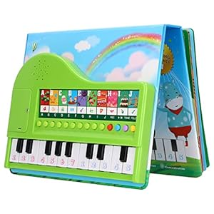 SUNGOOYUE Libro de Juguete para Piano, Juguete de Libro de Teclado para Ni?os, Funci¡§?n de Grabaci¡§?n Educativa, Regalo Pianos y teclados Instrumentos Musicales para ni?os