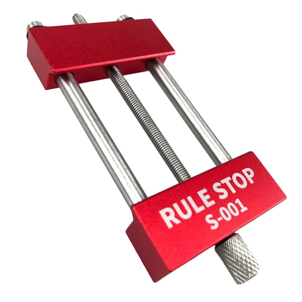 IJSDNVJNDX Ruler Limiter Woodworking Marking Tool Positioning Block Carpenter Scriber Gauge Marking Tool