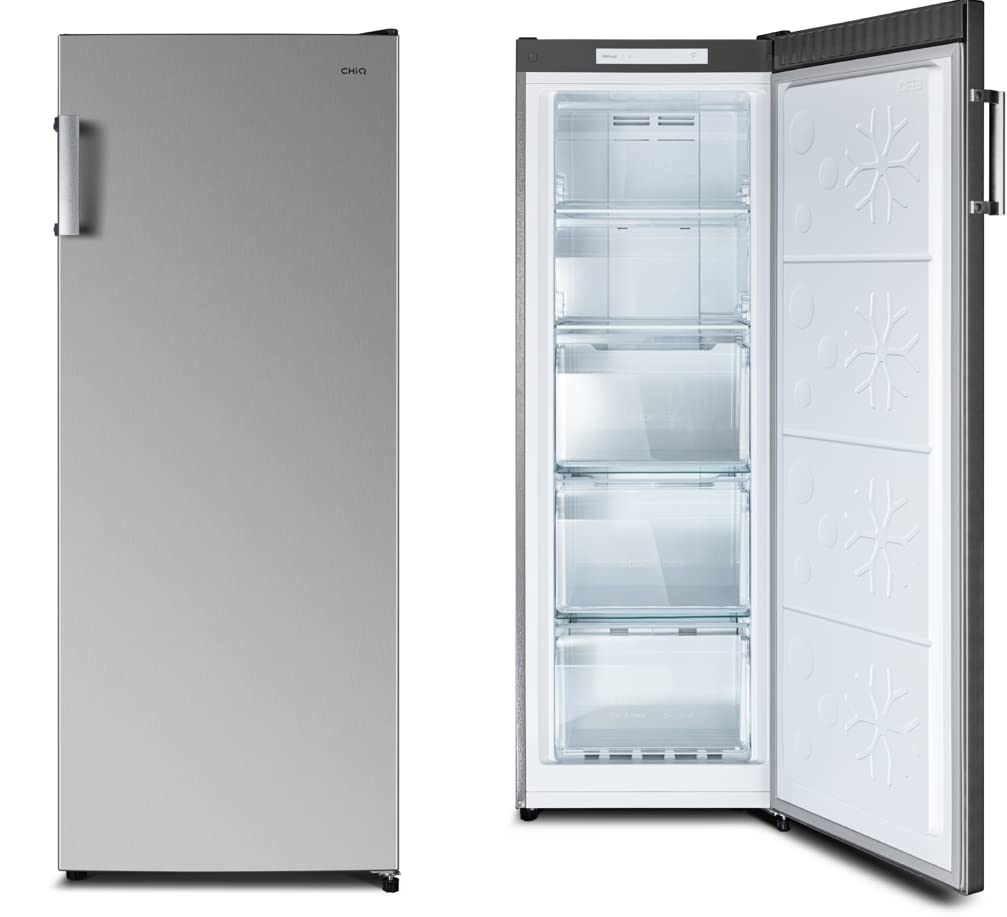 Buy CHiQ 220 Liter Upright Freezer, No Frost, Reversible Doors, Fast