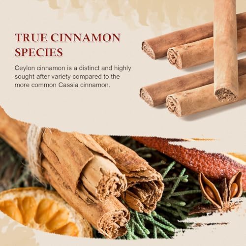 52USA Organic Ceylon Cinnamon Sticks, 1 Ounce (Pack of 1), True Cinnamon Farmed in Sri Lanka, Whole Cinnamon Sticks Bulk, Vegan, Non GMO, 28g - 5