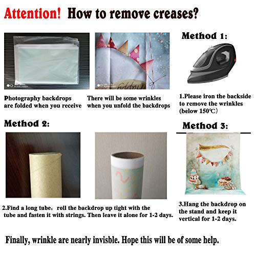 Allenjoy 150 x 210 cm Weihnachten Candy Cup Haus Fotografie Hintergrund Schnee Kiefer Rote und weiße Streifen Christmas… – Bild 6