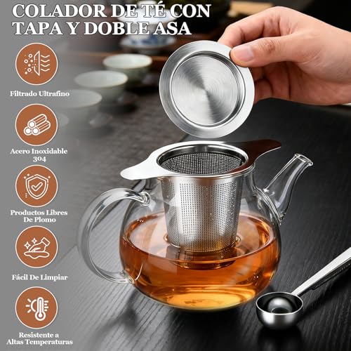 Recopilación de Coladores de té con asa disponible en línea. 19 Imagen adicional
