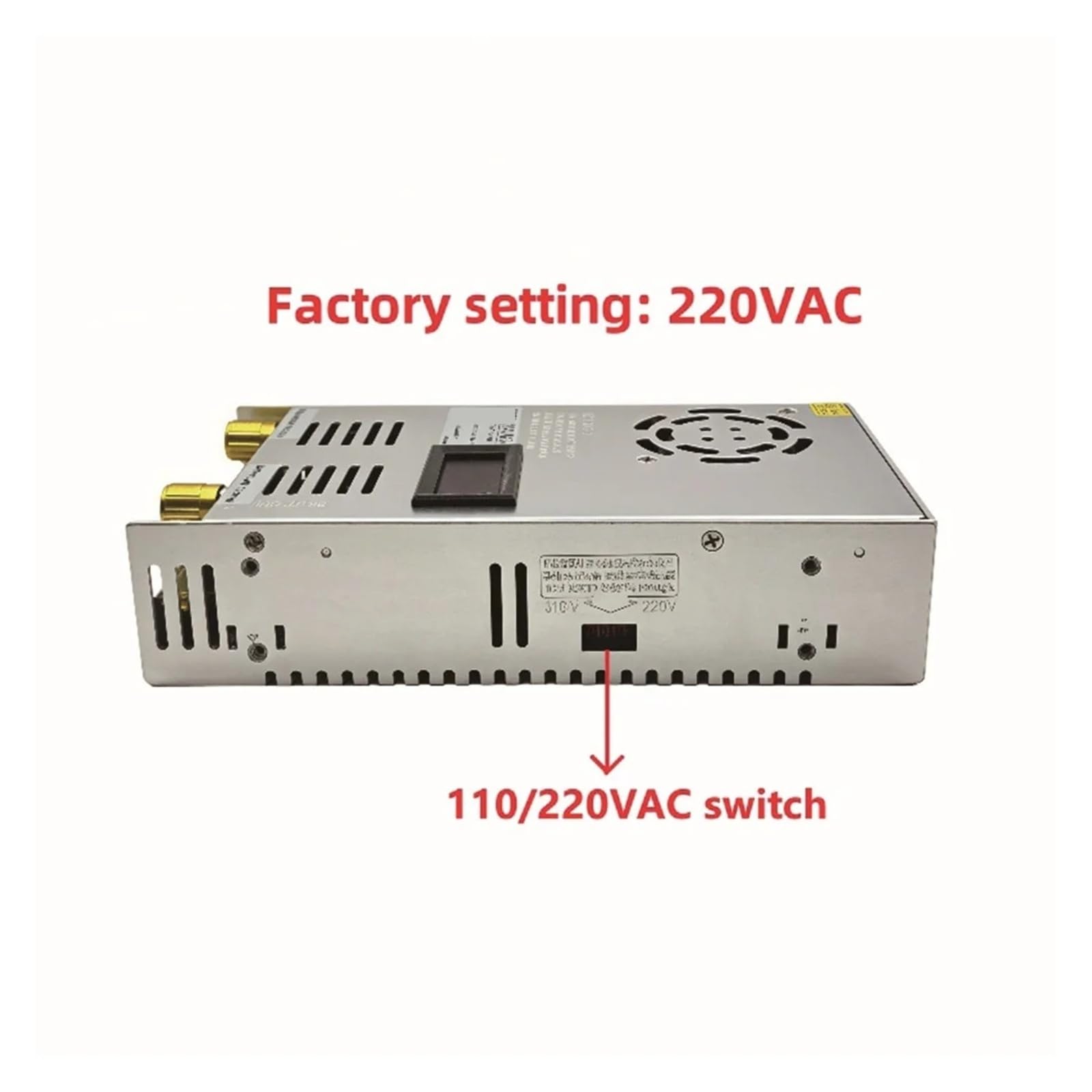Alimentatore switching DC regolabile da 600 W con display digitale LCD